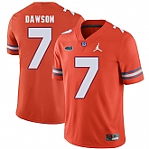 Florida Gators 7 Duke Dawson Orange College Football Jersey Dzhi,baseball caps,new era cap wholesale,wholesale hats